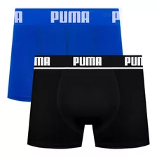 2x Cueca Boxer Puma Masculina Cotton Algodão Original 