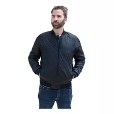 Campera Bomber Michigan De Hombre Lisa Y Combinada