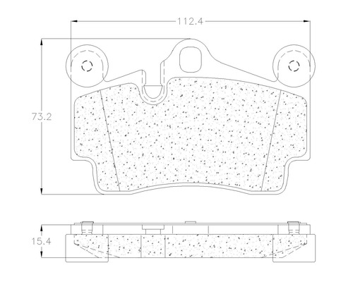 Balatas Traseras Volkswagen Touareg 2008 Grc Foto 2