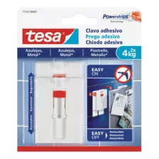 Clavo Adhesivo Ajustable Removible Tesa Superficie Lisa 4kg