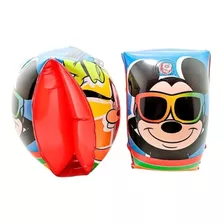 Boia De Braço Infantil Piscina Praia Disney Mickey Par 18x14