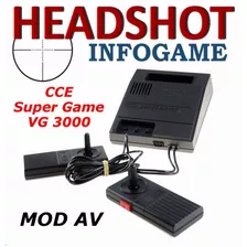 Serviço De Conversão Mod Av Atari Cce Super Game Vg 3000