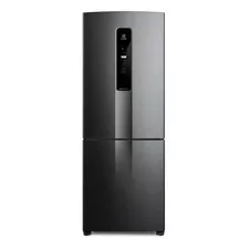Nevera 400l Congelador Inferior No Frost Ib45s Electrolux Color Negro 110v/220v