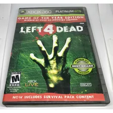 Left 4 Dead Year Edition Xbox 360 / One Físico Original