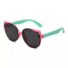 Óculos De Sol Infantil Flexível Polarizado Uv400 Feminino 