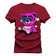 Camiseta Premium Aproveite Urso Amassado