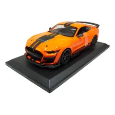 Ford Mustang Shelby Gt500 2020 1:18 Maisto Laranja