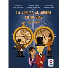 La Vuelta Al Mundo En 80 Días Monolíngue, De Verne, Jules. Editora Estrela Cultural Ltda., Capa Mole Em Español, 2022