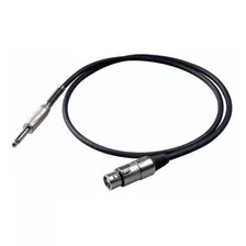 Cable Para Micrófono Proel Bulk200lu5 Microfono 6.3 / Xlr 5m