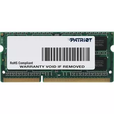 Memoria Ram Ddr3 Laptop 8gb Patriot Sodim 1600mhz 1.35v