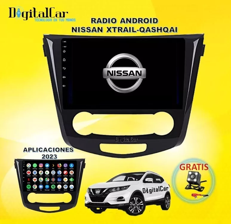 Radio Android Nissan Qashqai-xtrail + Gps+ Camara De Reversa