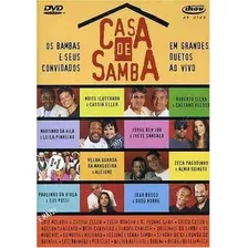 Dvd Casa De Samba Os Bambas E Seus Convidados Grandes Duetos