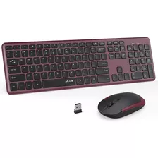 Teclado Inalámbrico Jelly Comb Con Mouse