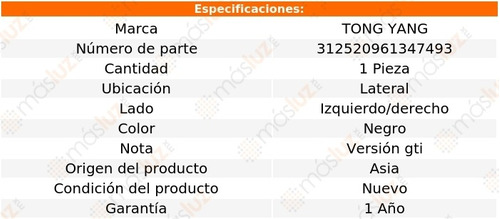 Estribo Izquierdo/derecho Lat Volkswagen Golf 15/17 Foto 2