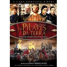 Os Pilares Da Terra: A Saga Completa Box 4 Discos Raríssimo