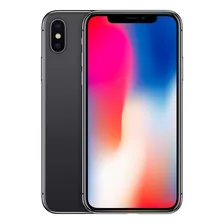 iPhone X, 64gb, Color Gris Espacial, Con Cargador Original