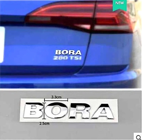 Emblema Letras Bora Vw Foto 3