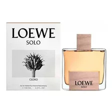 Perfume Loewe Solo Cedro 100ml Original Sellado 