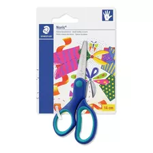 Tesoura Para Canhoto Escolar 14cm Staedtler Em Aço Infantil