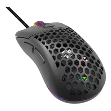 Mouse Gamer De Juego Vsg Aquila Air Negro Mate