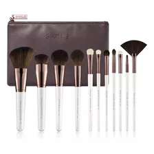 Sixplus Juego De Brochas De Maquillaje De Viaje Profesional