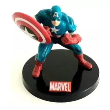 Miniaturas Marvel Legends Capitão América Vingadores Panini