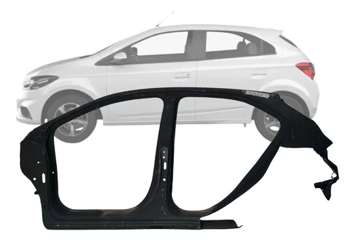 Retalho Lateral Esquerdo Chevrolet Onix/Prisma 13/19 SM17