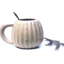 Taza Forma Cactus Beige Jaspeado