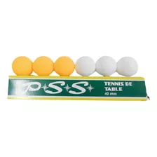 Ping Pong X 6 Raquetas Deporte Juego Mesa 40mm