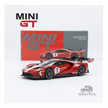 Mini Gt 1:64 Ford Gt Mk Ii #013 Rosso Alpha Red Lhd