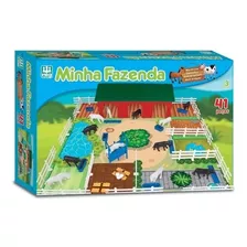 Jogo Minha Fazenda 41 Pecas Animais Nig