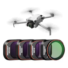 4 Filtros Para Dji Mini 4 Pro Cpl Polarizador Neutral Neewer