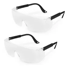 Kit 2 Óculos De Proteção Epi Segurança Rj Evolution Incolor
