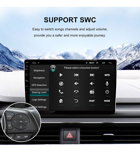 Estreo Car Play 2+32gb Para Suzuki Swift 2018-2023 Gps Foto 4