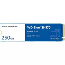 Ssd Wd Blue Sn570 250gb M.2 Pci-e Nvme Gen3 X4 Nvme V1.4