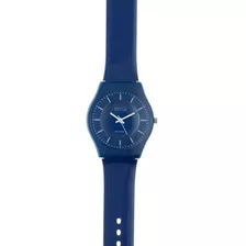 Reloj De Mujer Extra Liviano Color Azul Marca Status S23g