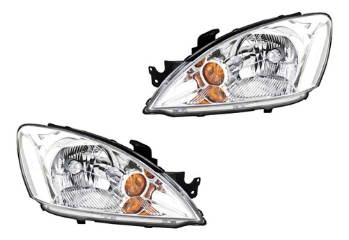 Par De Faros Depo Mitsubishi Lancer 2004 2005 2006 2007 Foto 6