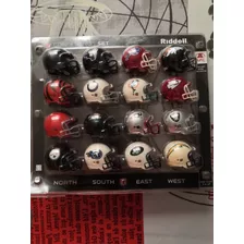 Coleccion Mini Cascos Nfl Riddell - Conferencia Americana 