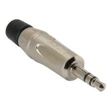 Ficha Conector Plug 3.5mm Stereo Amphenol Profesional Ks3p