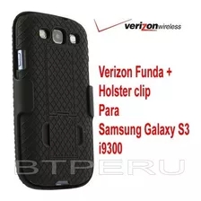 Funda Case + Holster Gancho Galaxy S3 I9300 Protector 2 En 1