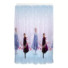 Franco Juego Cortinas Ventana Habitación Infantil Frozen 2