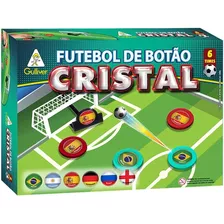 Futebol Botão Gulliver Cristal Lançamento Copa 2022 - Novo