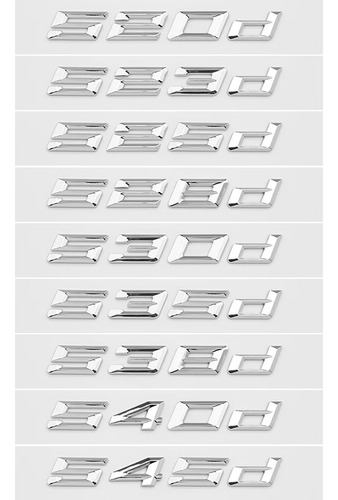 Para Para Bmw Serie 5 E39 F10 G30 520d Maletero Letra Foto 4