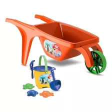 Carriola Infantil Carrinho De Mão C/ Acessórios - Samba Toys