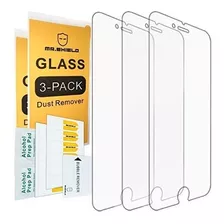 [3-pack] - Shield Para iPhone 8 Plus [vidrio Templado] Prote