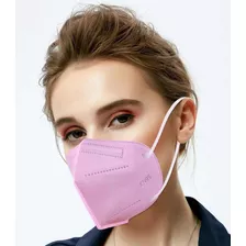 Kit 10 Máscara Respiratória N95 Kn95 Rosa Melhor Proteje