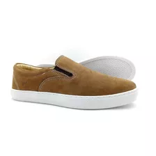 Slip On Sapatênis Iate Em Couro Legítimo Kit Com 2 Pares