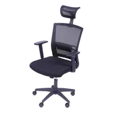 Cadeira Ergonômica Para Escritório Presidente Preta 3317