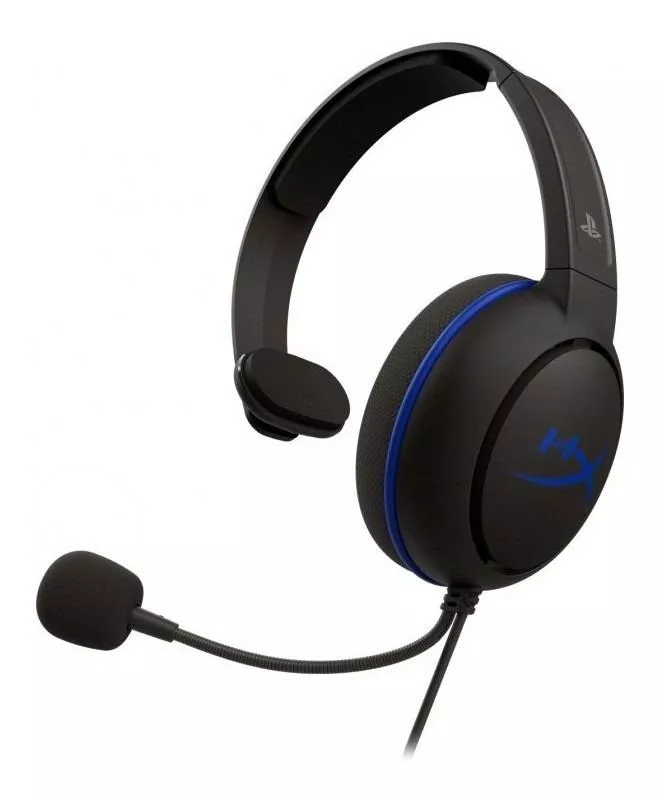 Headset Over-ear Gamer Hyperx Cloud Chat Preto E Azul