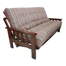 Sillón Cama Futon 3 Cuerpos Guatambú Colchon Reforzado